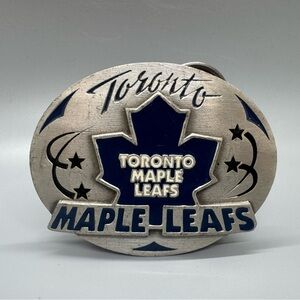 NHL Toronto Maple Leafs Pewter Belt Buckle - RARE 1/5000